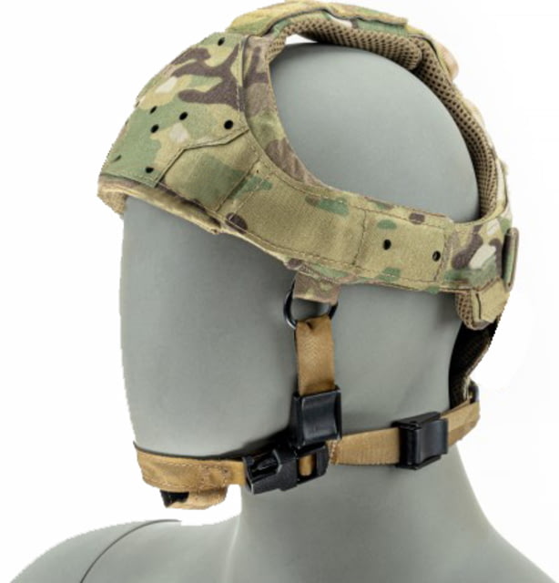 Raptor Tactical Sentinel Skullcrusher GEN 2.0 Tactical Headgear with Bungee Cord Multicam One size - Raptor Tactical