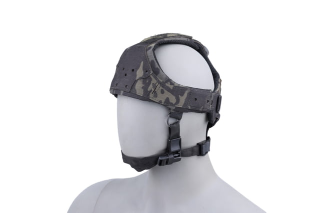 Raptor Tactical Sentinel Skullcrusher GEN 2.0 Tactical Headgear with Bungee Cord Multicam Black One size - Raptor Tactical