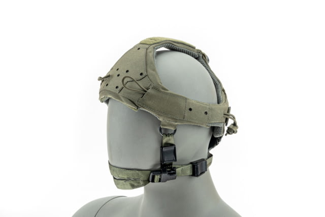 Raptor Tactical Sentinel Skullcrusher GEN 2.0 Tactical Headgear with Bungee Cord Ranger Green One size - Raptor Tactical