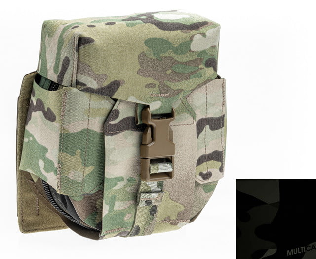 Raptor Tactical Skin Ammo M249 SAW NUTSACK Pouch Soft Multicam Black 200 - Raptor Tactical