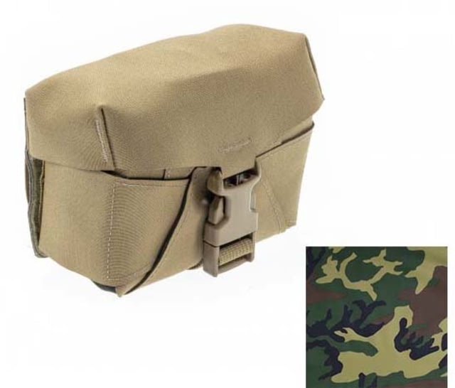 Raptor Tactical Skin Ammo M249 SAW NUTSACK Pouches Soft Woodland 200 - Raptor Tactical