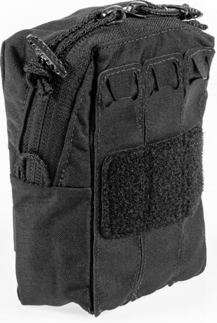 Raptor Tactical Small Utility Pouch w/ChemLight Holders Black - Raptor Tactical