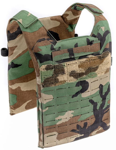 Raptor Tactical THOR MK2 Back Plate Carrier Bag Woodland Large - Raptor Tactical