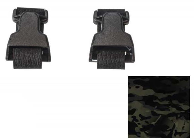 Raptor Tactical Universal Chest Rig - Attachment Kit Black/Multicam Black One Size - Raptor Tactical