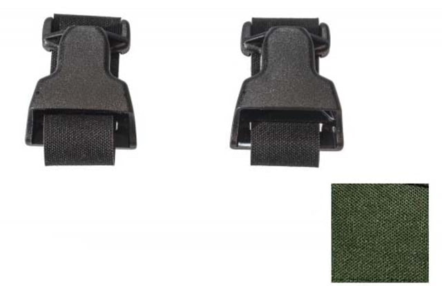Raptor Tactical Universal Chest Rig - Attachment Kit Black/Ranger Green One Size - Raptor Tactical