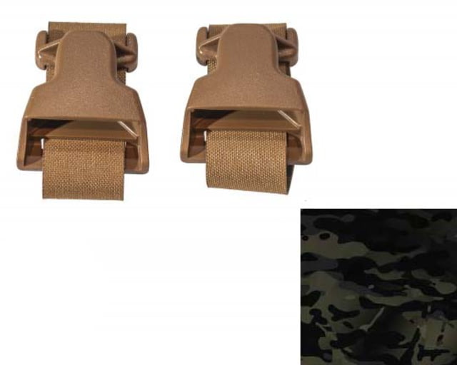 Raptor Tactical Universal Chest Rig - Attachment Kit Coyote Brown/Multicam Black One Size - Raptor Tactical