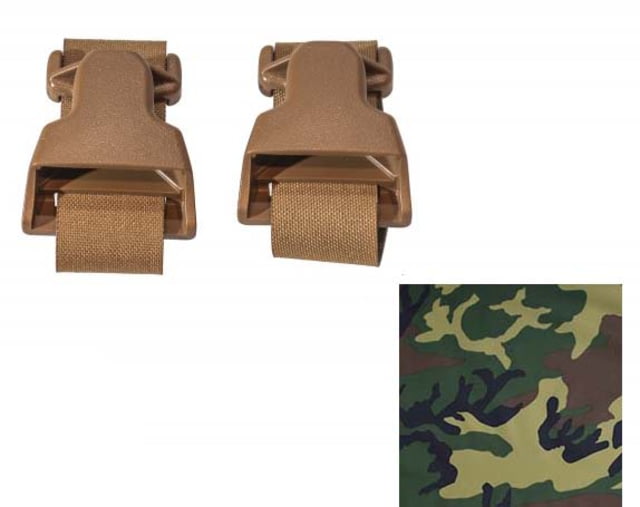Raptor Tactical Universal Chest Rig - Attachment Kit Coyote Brown/Woodland One Size - Raptor Tactical