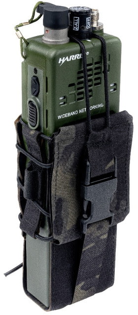 Raptor Tactical Yarn Universal Radio Pouch Multicam Black One Size - Raptor Tactical