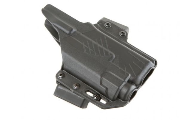 USED Raven Concealment Perun LC Holster Glock 19/Glock 23/Glock 26 Ambidextrous Matte Black PXG19TLR7A EDEMO2 Condition Fair Other - Raven Concealment