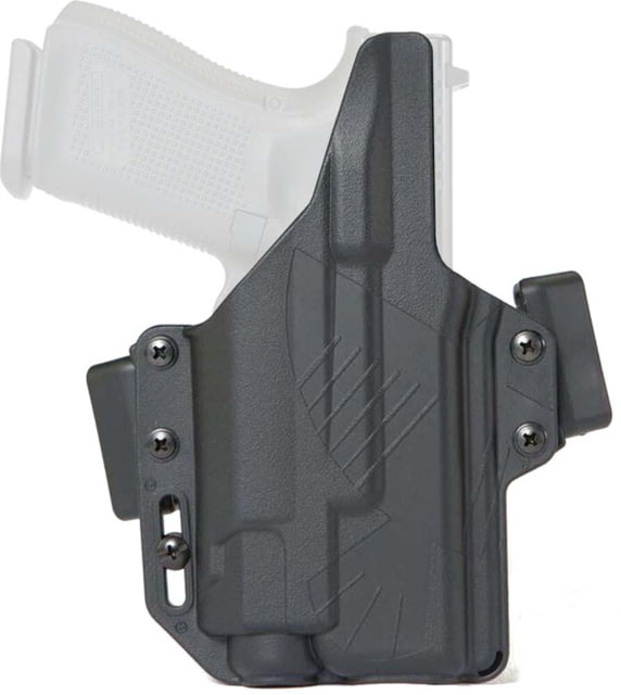 Raven Concealment Perun Strongside Light Compatible OWB Holster P320 Ambidextrous - Raven Concealment