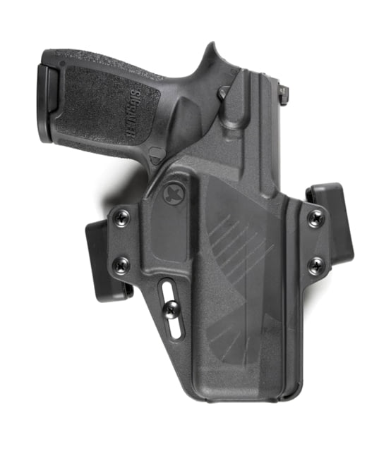 USED Raven Concealment Perun OWB Paddle Holster SIG Sauer P320 Compact/SIG Sauer P320 X-Carry Ambidextrous Matte Black PXP320C EDEMO2 Used Condition - Raven Concealment