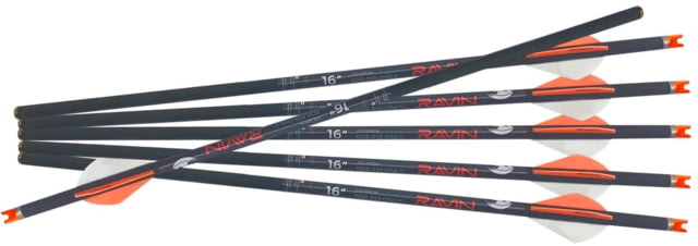 Ravin Xbow R18 .003 Polymer Nock Arrow - 6 Pack