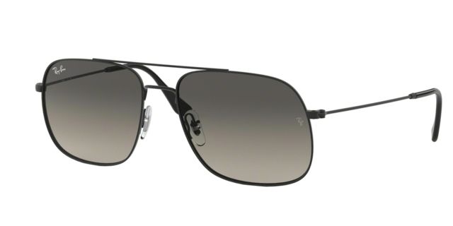 Ray-Ban ANDREA RB3595 Sunglasses 901411-59 - Grey Gradient Dark Grey Lenses - Ray-Ban