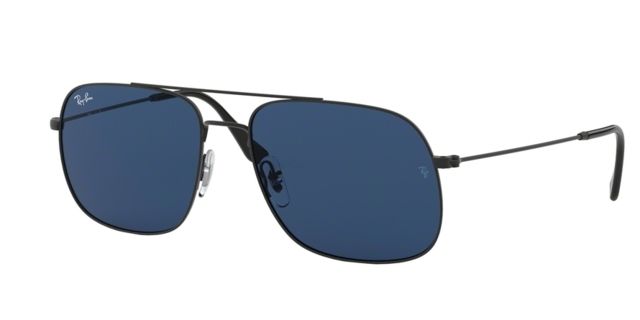 Ray-Ban ANDREA RB3595 Sunglasses 901480-59 - Dark Blue Lenses - Ray-Ban