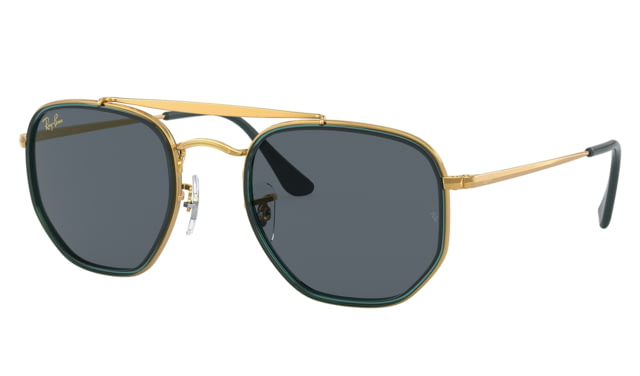 Ray-Ban RB3648M The Marshal II Sunglasses Legend Gold Frame Blue Lens 52 - Ray-Ban