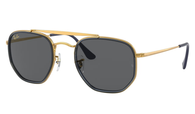 Ray-Ban RB3648M The Marshal II Sunglasses Legend Gold Frame Dark Grey Lens 52 - Ray-Ban