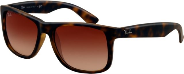 Ray-Ban  Sunglasses 710/13-5116 - Rubber Light Havana Frame Brown Gradient Lenses - Ray-Ban
