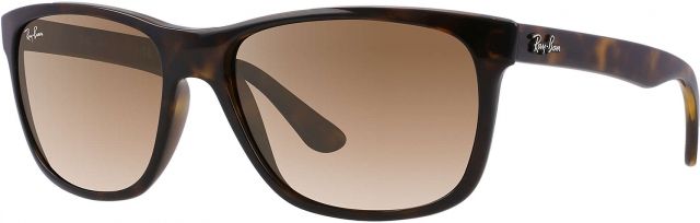 Ray-Ban  Sunglasses - Men's Light Havana Frame Crystal Brown Gradient 57 mm Lenses - Ray-Ban