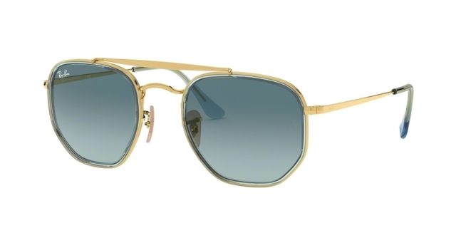Ray-Ban RB3648M The Marshal II Sunglasses Blue Gradient Grey Lenses 91233M-52 - Ray-Ban
