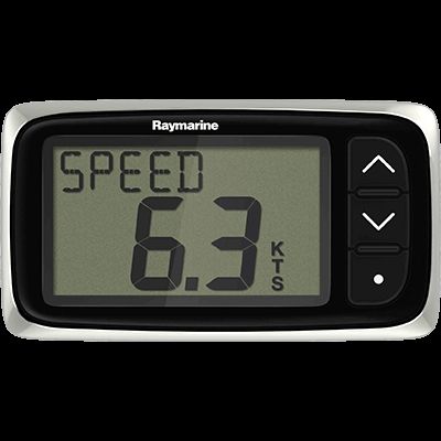 Raymarine Instru., Speed, i40, w/Transom Xdcr, New Condition, E70141