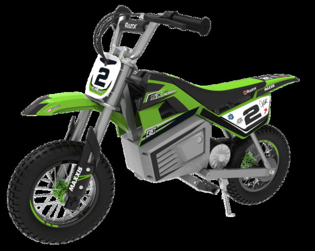 DEMO, Razor SX350 Dirt Rocket McGrath Electric Bike, Green, 15128080