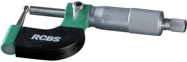 US RCBS Vernier Ball Micrometer 0-1In, 87324 Tech Data