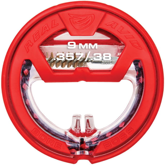 Real Avid Real Avid Bore Boss Smart Bore Cleaner .357cal/.38cal/9mm - $12.99 at Optics Planet
