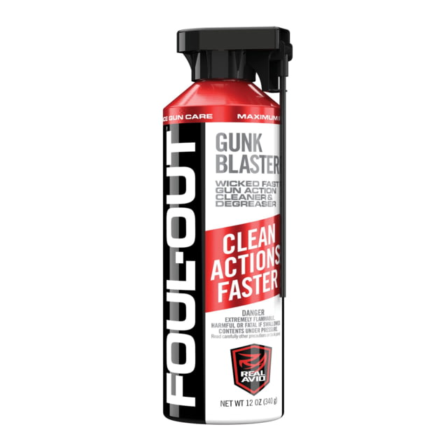 Real Avid Real Avid Foul-Out Gunk Blaster 12oz Aerosol - $18.99 at Optics Planet