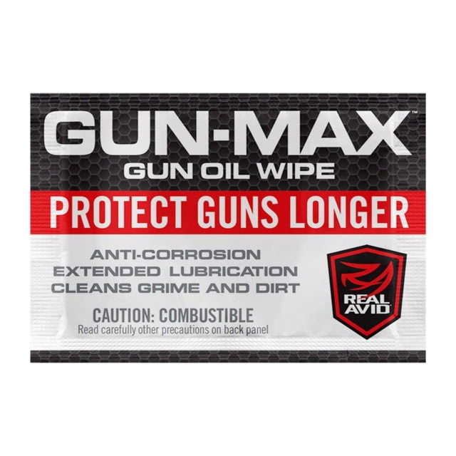 Real Avid Real Avid Gun-Max Gun Oil Wipes 25 Pack - $24.99 at Optics Planet