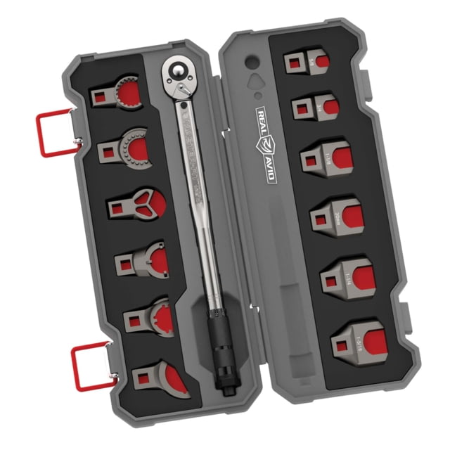 USED Real Avid Master-Fit AR-15 Crowfoot Wrench Set 13-Piece Grey AVMF13WS EDEMO1 Condition Parts Only/Salvage Defective - Real Avid