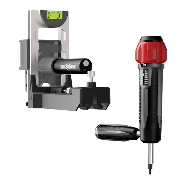 Real Avid Master Grade Scope Mounting Combo Precision Torque Driver & Reticle Leveling System Black - Real Avid