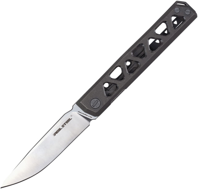 Real Steel Burns Framelock Titanium - Real Steel