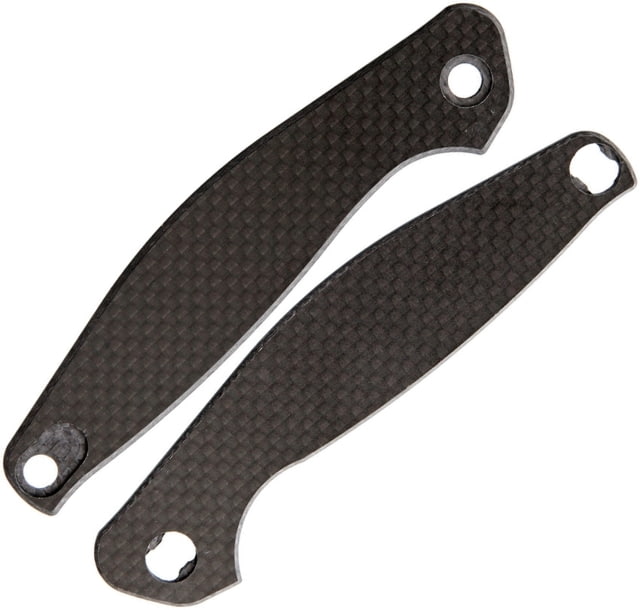 Real Steel E771 Carbon Fiber Handle Set with Carbon Fiber Construction Carbon Fiber Two Handle SlABS And Backspacer - Real Steel