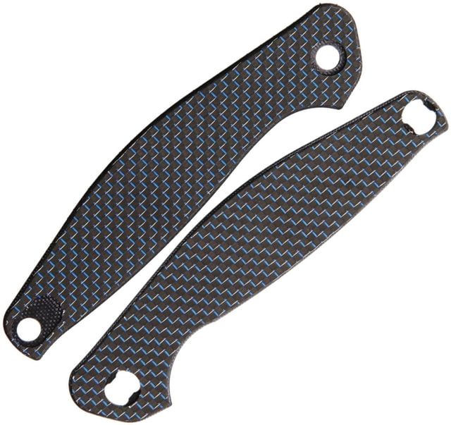 Real Steel E771 G10/CF Laminate Set G10/ Carbon Fiber Laminate Two Handle SlABS And Backspacer - Real Steel