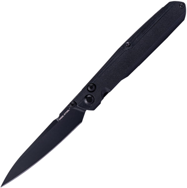 Real Steel G5 Metamorph Folding Knife 3.5in 14C28N Black G10 Handle Black - Real Steel