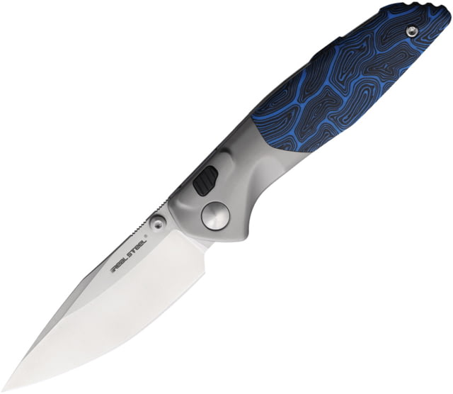 Real Steel Hoeft Button Lock Blue G10 RS