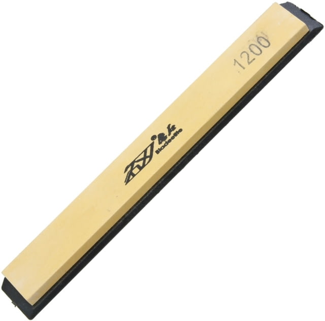 Real Steel Japanese Whetstone 1200 Japanese Whetstone 6.13in X 2in X 0.8in Stone Without Base Measures 5.88in X 1.75in X 0.25in 1200 Grit - Real Steel