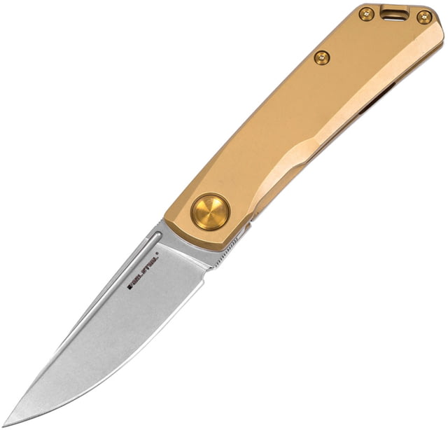 Real Steel Luna Eco Framelock Gold - Real Steel