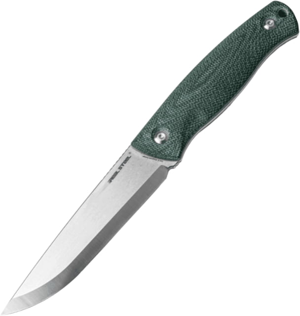 Real Steel Pathfinder Fixed Blade Knife 4.57in 14C28N Steel Green Micarta Handle - Real Steel