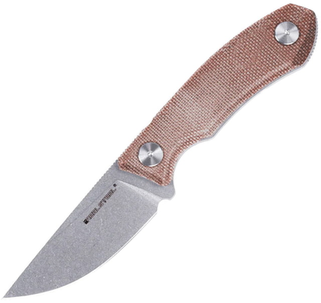 Real Steel Receptor Fixed Blade Natural RS - Real Steel