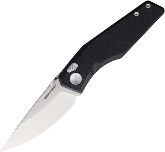 Real Steel Spectrum Button Lock Black G10 RS - Real Steel