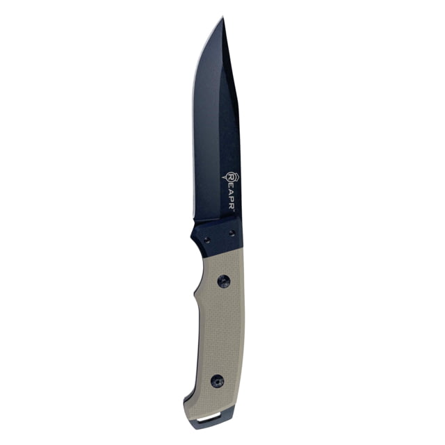 USED Reapr Brigade Fixed Blade Knife 5in 3Cr13 Stainless Steel Brown CTLR-018-TAN-RPR EDEMO1 Used Condition Like New - Reapr