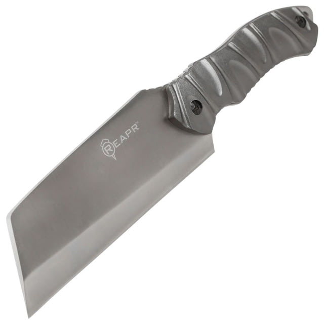 Reapr JAMR Fixed Blade Knife 6in 420 Stainless Steel Modified Cleaver Chopping Blade Satin Stainless - Reapr