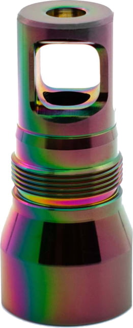 Rearden MFG Blyat Rainbow PVD Muzzle Brake 24x1.5 Black Rainbow PVD - Rearden Mfg