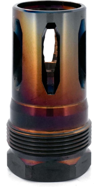 Rearden MFG R2S Rainbow PVD Flash Hider 1/2-28 Black Rainbow PVD - Rearden Mfg