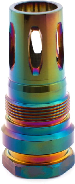 Rearden MFG R2S Rainbow PVD Flash Hider M 18x1.5 Black Rainbow PVD - Rearden Mfg