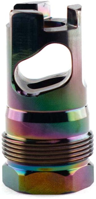 Rearden MFG RPB Rainbow PVD Muzzle Brake .375 1/2-28 Black Rainbow PVD - Rearden Mfg