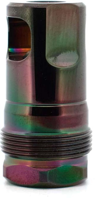 Rearden MFG SPB Rainbow PVD Muzzle Brake .375 1/2-28 Black Rainbow PVD - Rearden Mfg