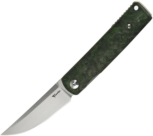 Reate Knives Bushido Linerlock DarkMatGr REA157 - Reate Knives