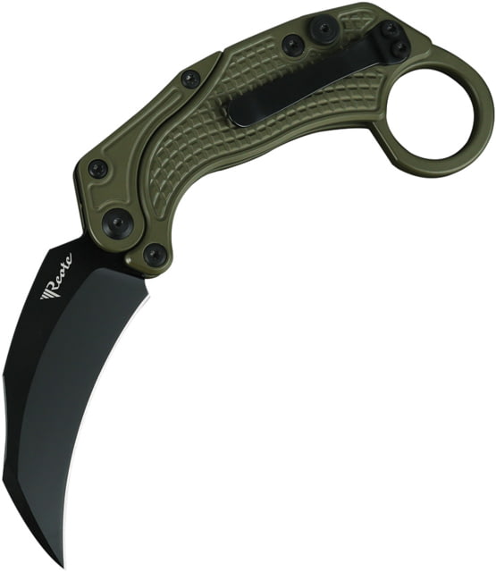 Reate Knives EXO-K Button Lock Green REA126 - Reate Knives